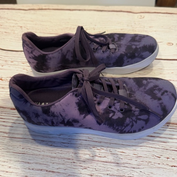 NOBULL Canvas Trainer Workout Shoes in Purple Tie Dye Sz 10.5 - Picture 6 of 10